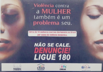 Prefeitura promove campanha de combate à violência contra a mulher