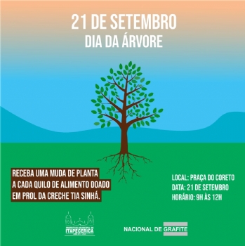 Prefeitura e Nacional de Grafite promovem ação para comemorar o Dia da Árvore