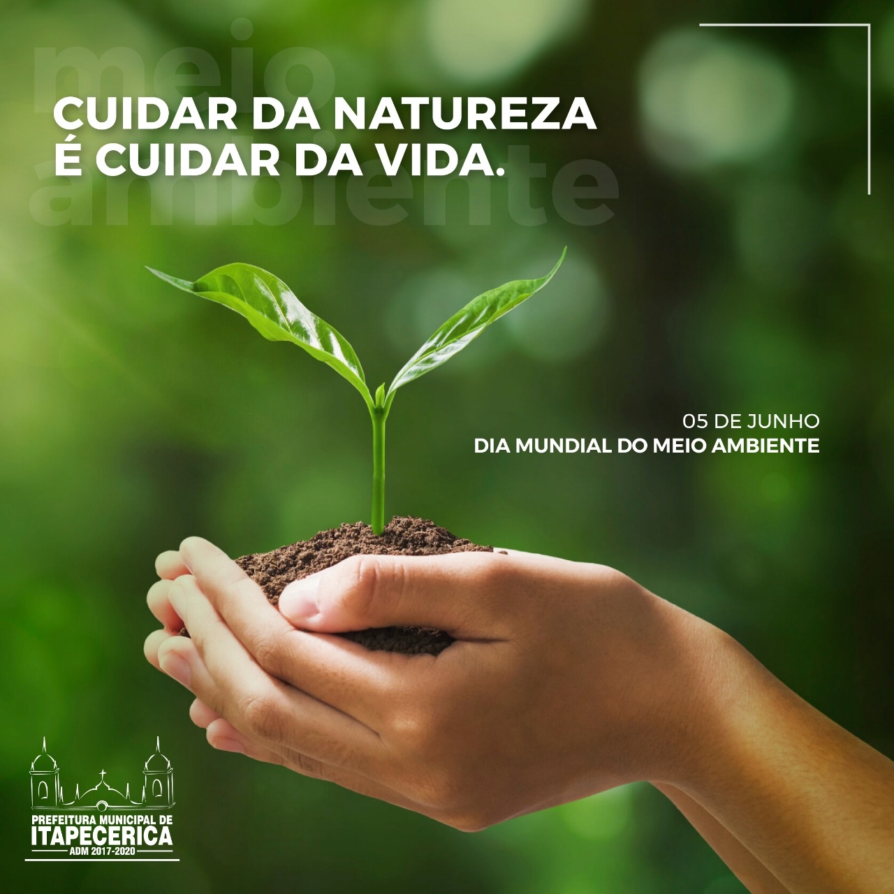 Prefeitura Municipal de Itapecerica MG Dia Mundial do Meio Ambiente