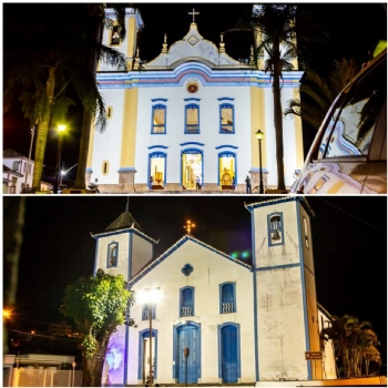 Igreja Matriz de São Bento e Igreja de São Francisco ganham nova iluminação cênica