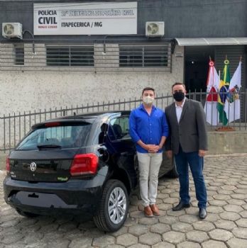 Prefeitura entrega carro zero quilômetro para a Polícia Civil de Itapecerica