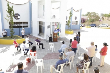 Praça da igreja Bom Jesus é revitalizada