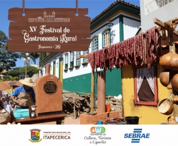 Sebrae Minas será correalizador do XV Festival de Gastronomia Rural de Itapecerica