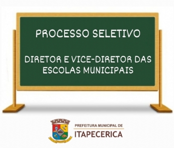 Lançado edital para escolha e eleição de diretores de escolas municipais