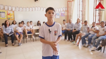 Vídeo produzido pelo Governo de Minas conta com participação de alunos e professores da rede municipal