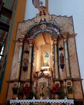 Altar de Imaculada Conceição da igreja Matriz será restaurado