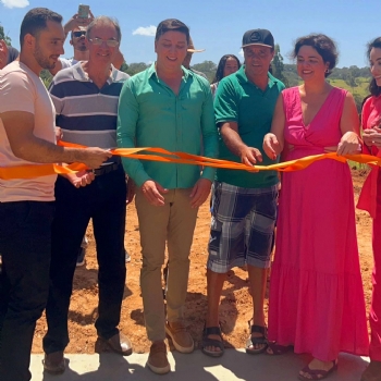 Ponte de acesso à Casa Queimada é inaugurada