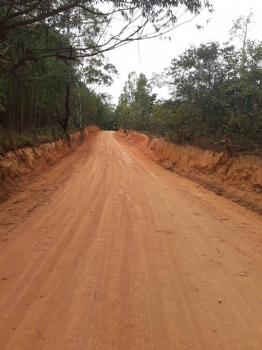 Estradas da zona rural do município passam por obras de melhoria