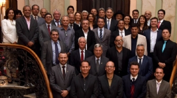 Nova diretoria da Associação Mineira de Municípios se reúne pela primeira vez com o governador Fernando Pimentel