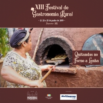 Dona Bragança e suas tradicionais quitandas marcarão presença no XIII Festival de Gastronomia Rural