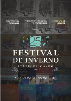 Prefeitura divulga programação completa do XXV Festival de Inverno de Itapecerica
