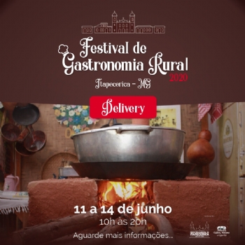 Festival de Gastronomia Rural será realizado em sistema de delivery