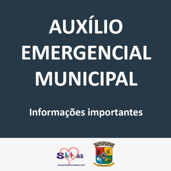 Prefeitura divulga informações sobre o Auxílio Emergencial Municipal