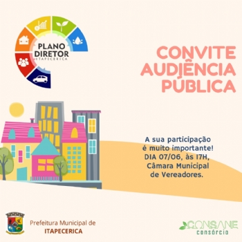 Novo Plano Diretor do município de Itapecerica será apresentado e discutido em audiência pública