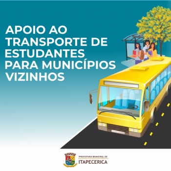 Programa garante benefício para transporte de estudantes