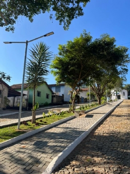Nova praça central da comunidade rural de Inácio Caetano é entregue à população