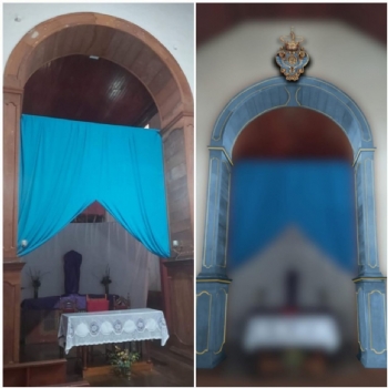 Arco cruzeiro da Igreja de Nossa Senhora do Rosário será restaurado