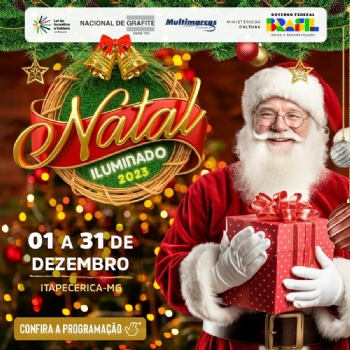 Natal iluminado tem programação divulgada