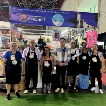 Itapecerica é representada na Feira Nacional de Artesanato