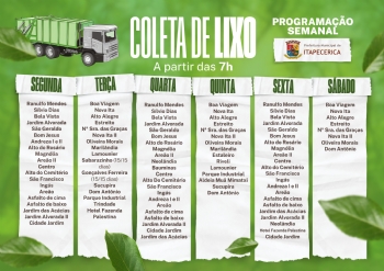 Prefeitura de Itapecerica amplia coleta de lixo; saiba mais