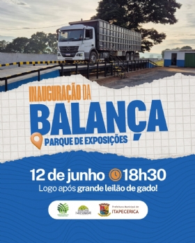 Sindicato Rural de Itapecerica inaugura nova balança no Parque de Exposições de Itapecerica