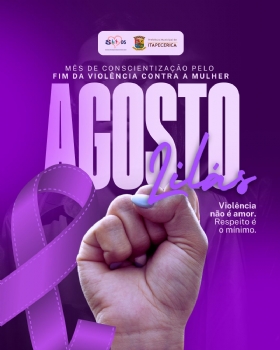 Prefeitura de Itapecerica reforça compromisso no combate à violência contra a mulher durante o Agosto Lilás