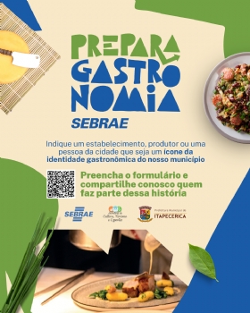 Sabores que nos definem: ajude a contar a história gastronômica de Itapecerica