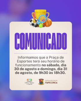 Comunicado Importante