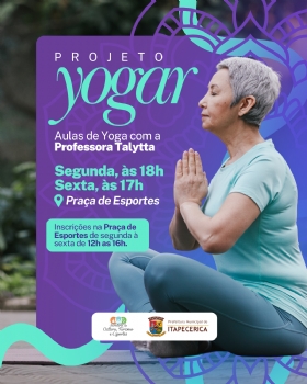 Itapecerica incentiva hábitos saudáveis com o Projeto YÔGAR