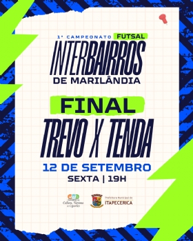 Trevo x Tenda: a Grande final do Futsal em Marilândia chegou 