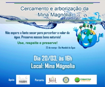 Mina Magnólia será cercada e arborizada na próxima segunda