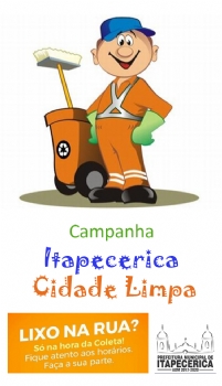 Prefeitura lança campanha Itapecerica Cidade Limpa